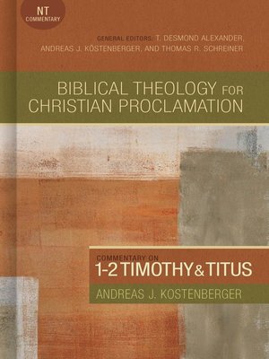 cover image of Commentary on 1-2 Timothy and Titus